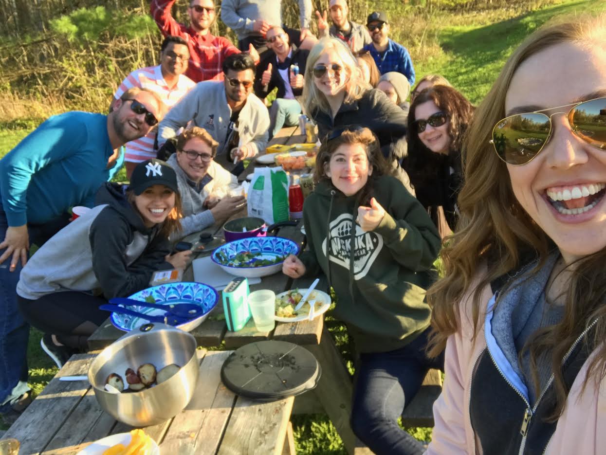 Intrigue Team Goes Glamping- Team Building
