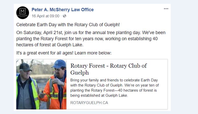 Facebook Community Ad for McSherry Law
