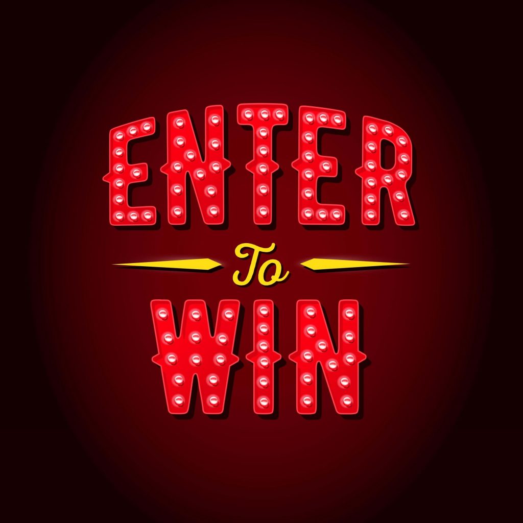 Enter to Win Sign